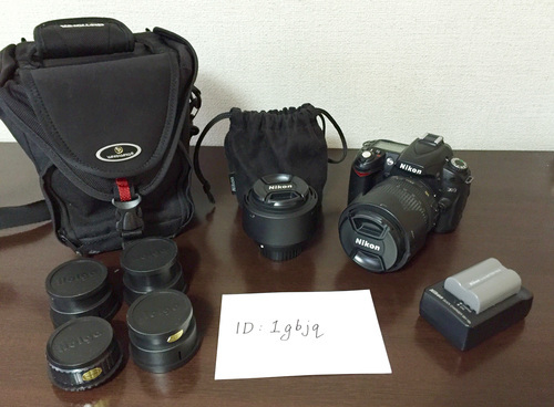 美品! Nikon D90一眼レフ+18-105mm+AF-S NIKKOR 50mm f/1.8+Kenko 58S PRO1D プロテクター+カメラバッグ