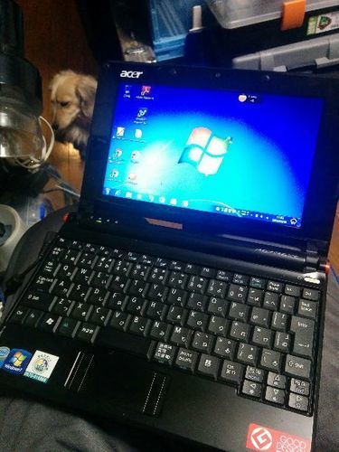 (完売御礼、横浜市港南区)Windows7 acer ASPIRE ONE   1GB/160GB  ジャンク扱い