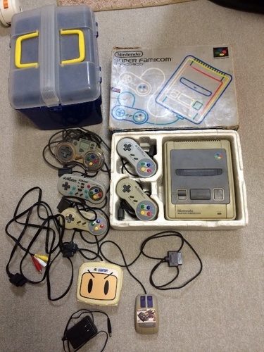 スーパーファミコン、ゲームボーイポケット、ソフトたくさん、攻略本