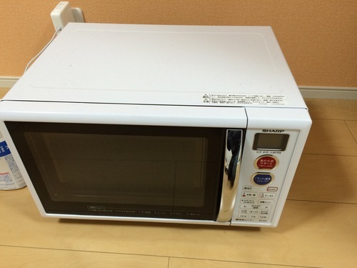 SHARP製電子レンジ  RE-S5C−W　2015年製　美品