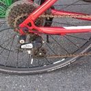 値段交渉あり☆momentum☆クロスバイク☆700cサイズ420☆リアキャリア.予備タイヤ付き☆