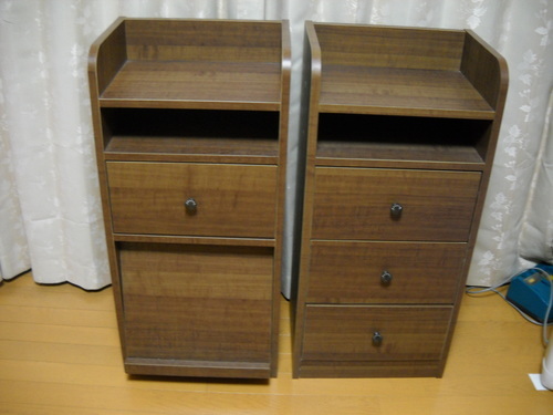 収納家具　２個セット