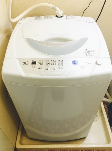 【商談中です】2007年製 使用期間3年半 MITSUBISHI全自動洗濯機 乾燥付5.5kg