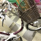 [2867]パナソニック　かろやかライフEB　電動アシスト三輪自転車　リチウムイオン12Ah　前18インチ×後16×2　内装3段変速　大型リヤバスケット　可変式スイング機構　らくらく前輪ロック　パーキングブレーキ　スイッチ式ライト　ブラウン