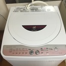 SHARP ES-GE60L-P 全自動洗濯機 6kg 11年製