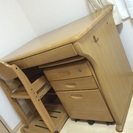 学習机・椅子(木製)