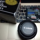 【終了】美品◆Canon EF50mm f/1.8 Ⅱ＆Kenk...