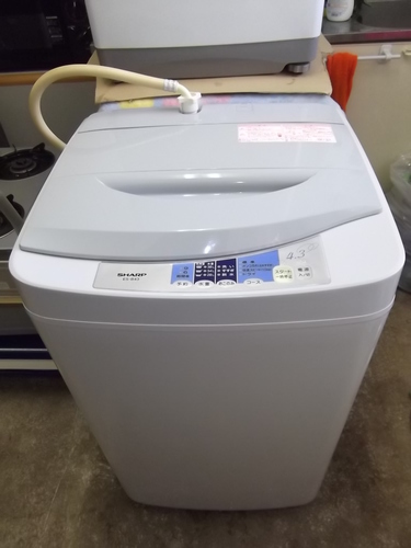 SHARP(シャープ）全自動洗濯機 4.3㎏ ES-B43