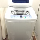 いい香りのする綺麗な洗濯機