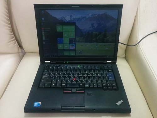 (お取引中)高性能Core-i5搭載 Windows10ノートPC Core-i5/ﾒﾓﾘ3GB/HDD160GB/無線LAN/Libre Office [Lenovo T410]