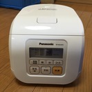 パナソニック 0.5～3合 電子ジャー炊飯器 SR-ML051 ...