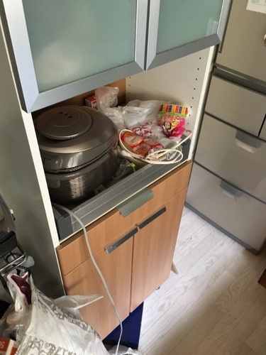 Ikea 食器棚 炊飯器などに使える引き出し付き G 葛飾の収納家具