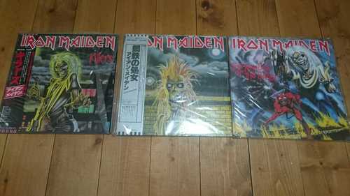 IRON MAIDEN アイアン メイデン キラーズ 鋼鉄の処女 帯付 LP 3枚セット