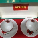 KENZO カップ&ソーサー 2客 箱入り