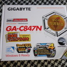 CPU付きマザーボード GA-C847N＋メモリ4GB