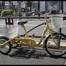 中古・リサイクル車・大人用三輪自転車・内装3段ギヤ・ノーパンクタ...