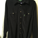 【再値下げ】黒コーディロイのシャツ