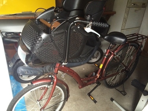 子供のせ付き軽快車ヽ(^ω^)ﾉ