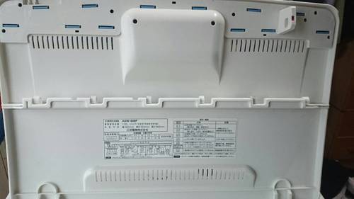 新古品(３回使用)サンヨー乾燥機能付全自動洗濯機６k取扱説明書有り