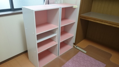 ピンクのカラーボックス Kaz 下北沢の収納家具 カラーボックス の中古あげます 譲ります ジモティーで不用品の処分