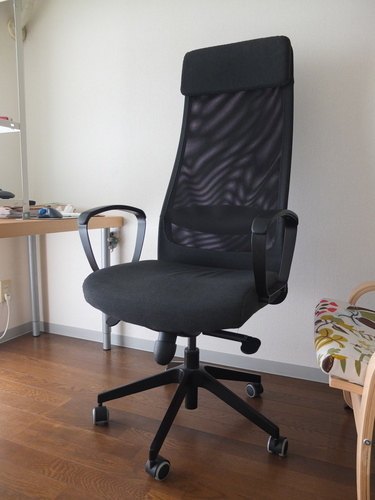 IKEA MARKUS　中古 回転チェア　ダークグレー
