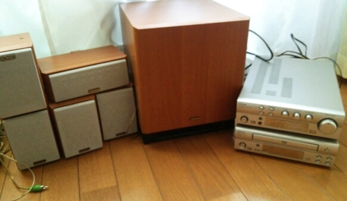 中古美品☆DENONホームシアターDHT-300DV　2003年製