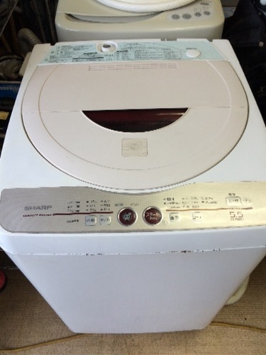 値段交渉あり!!5.5kg洗濯機/SHARP 2008年製