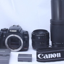 ★★★完売★★★　　お手軽入門の一眼レフ★CANON EOS KISS DIGITAL X ダブルレンズキット★