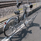 自転車・二年乗りました。ブリヂストン 型式スーパーメタル720light and tough super metal