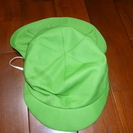 保育園帽子緑色
