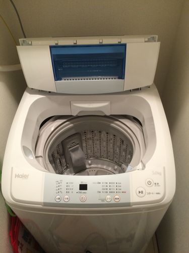 購入したばかりの綺麗な洗濯機です！