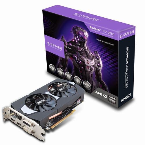 PCパーツ Sapphire RADEON R7265 Dual-X 2GB GDDR5