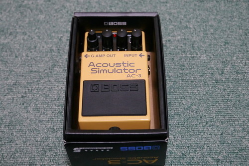 【取引完了】BOSSエフェクター「Acoustic Simulator AC-3」