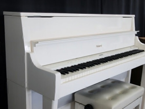 【美品】Roland:白いピアノLX-15