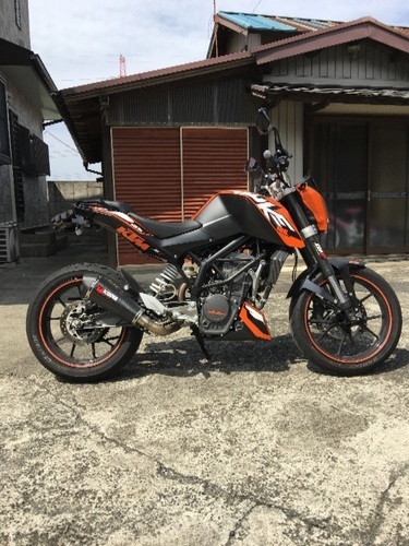 KTM DUKE125 カスタム 自賠責付き オマケあり