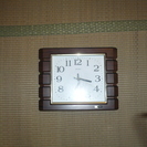 SEIKO製掛け時計（横長）