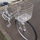 終了　大日産業　ママチャリ　２７インチ　内装7段ギヤ　ワイヤーカギ新品　LEDオートライト　ローラーブレーキ　中古自転車