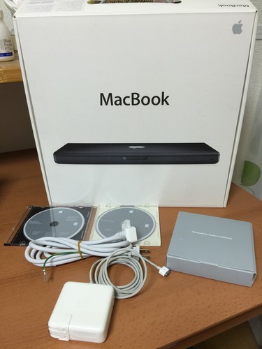 MacBook black 黒 early2008 ジャンク品