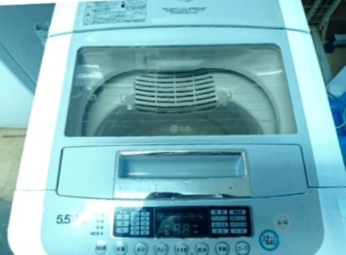 LG/5.5kg全自動洗濯機/2012年製