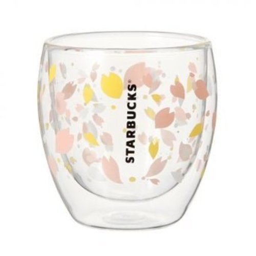 【新品】スターバックス　さくら　ダブルウォールグラス　2015