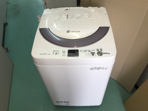 「お取引中」シャープ 洗濯機 5.5kg 2014年製