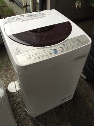 SHARP洗濯機6.0キロ。2010年製。金沢市内配達費込み。