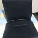 一人用　折り畳み　座椅子　コンパクト　皮革