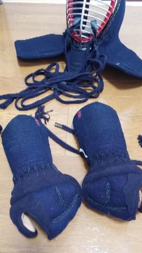 剣道の防具、ほぼ新品です