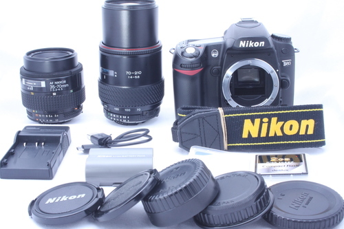 ★★★完売★★★　　入門者応援★ 超望遠 Ｗズームレンズ　極上品 Nikon ニコン D80