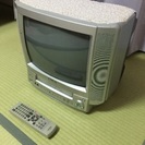  アイワ製14型テレビデオ タイタニック付