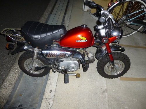 値下げしました　ホンダモンキー　（赤）中古
