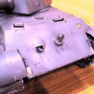 ラジコン戦車　エンジン式　ジャンク完動品