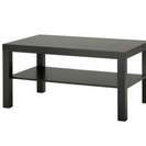 《取引中》IKEA ブラックブラウン テーブル