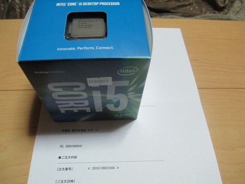 新品第６世代Skylake CPU